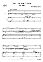 Concerto in C Minor Clarinet scores gallery preview page 3