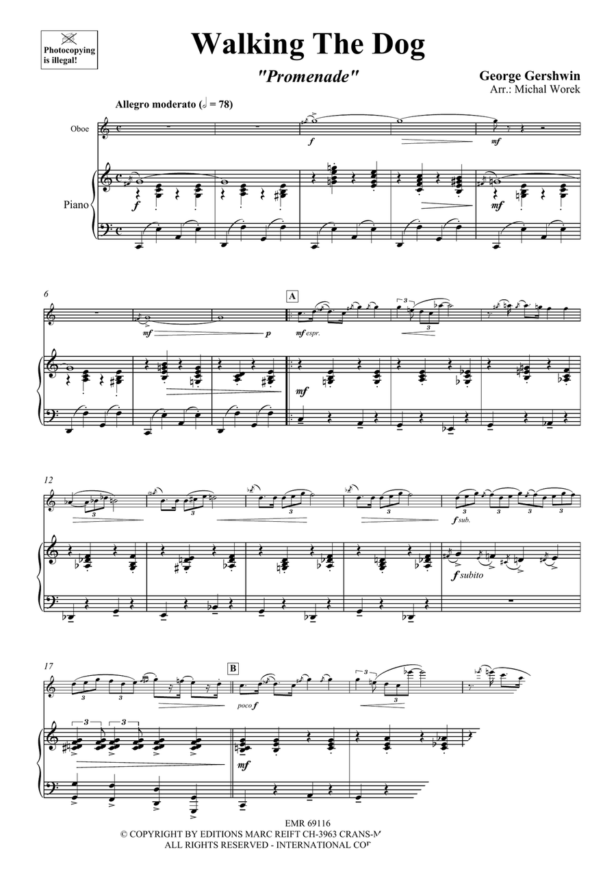 Walking The Dog Walking The Dog Piano Accompaniment scores gallery preview page 4