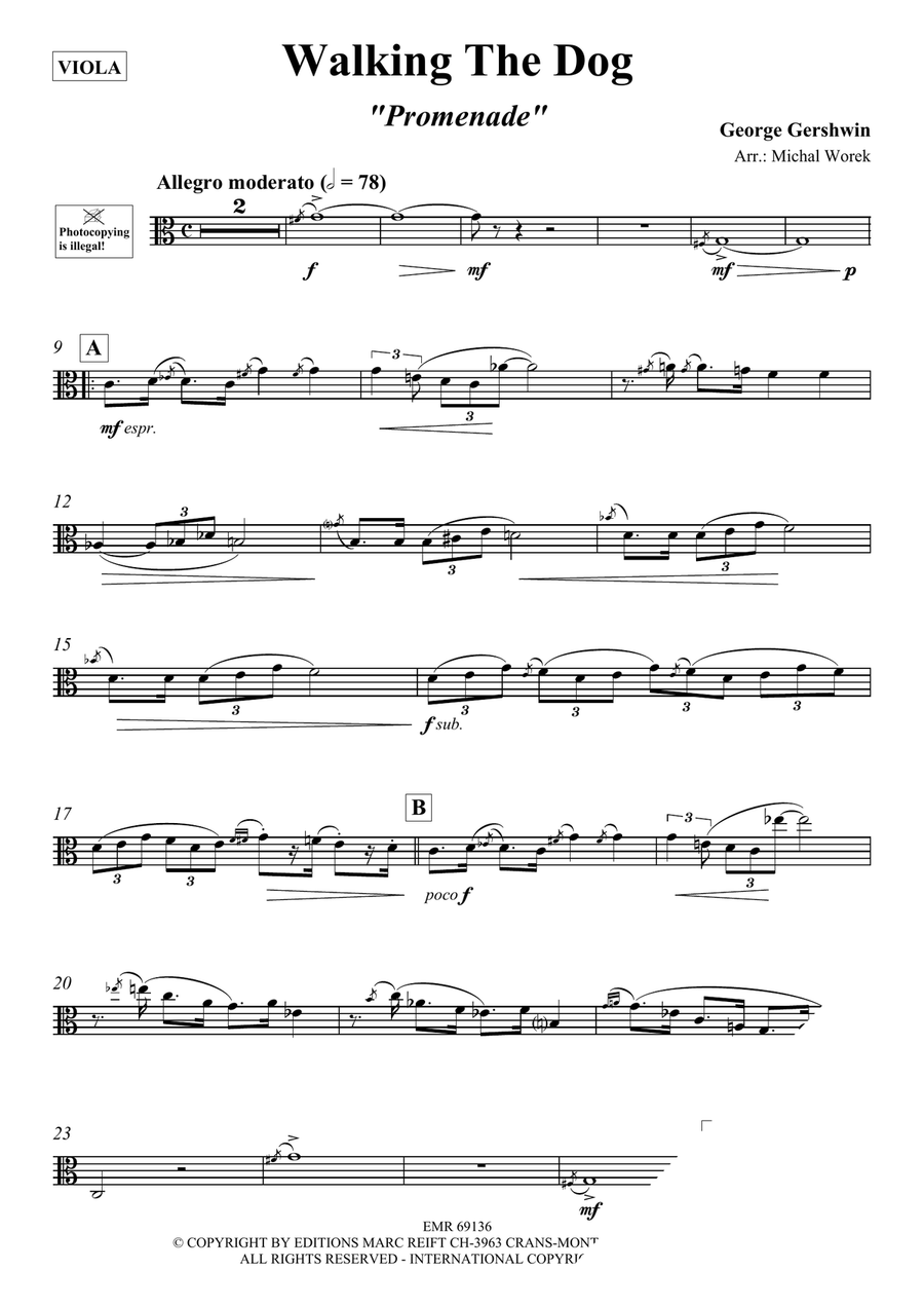 Walking The Dog Walking The Dog Piano Accompaniment scores gallery preview page 3