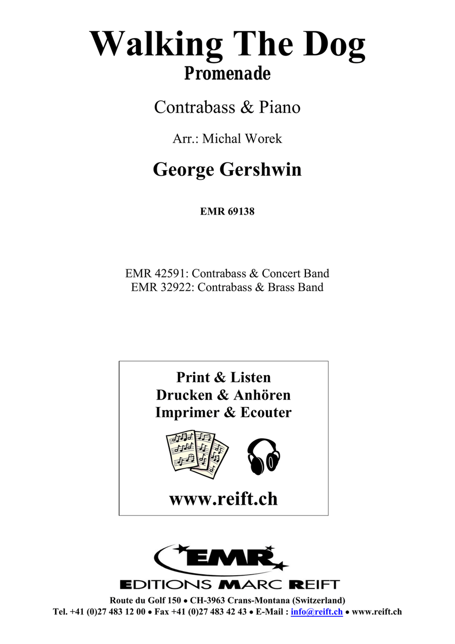Walking The Dog Walking The Dog Double Bass scores gallery preview page 2