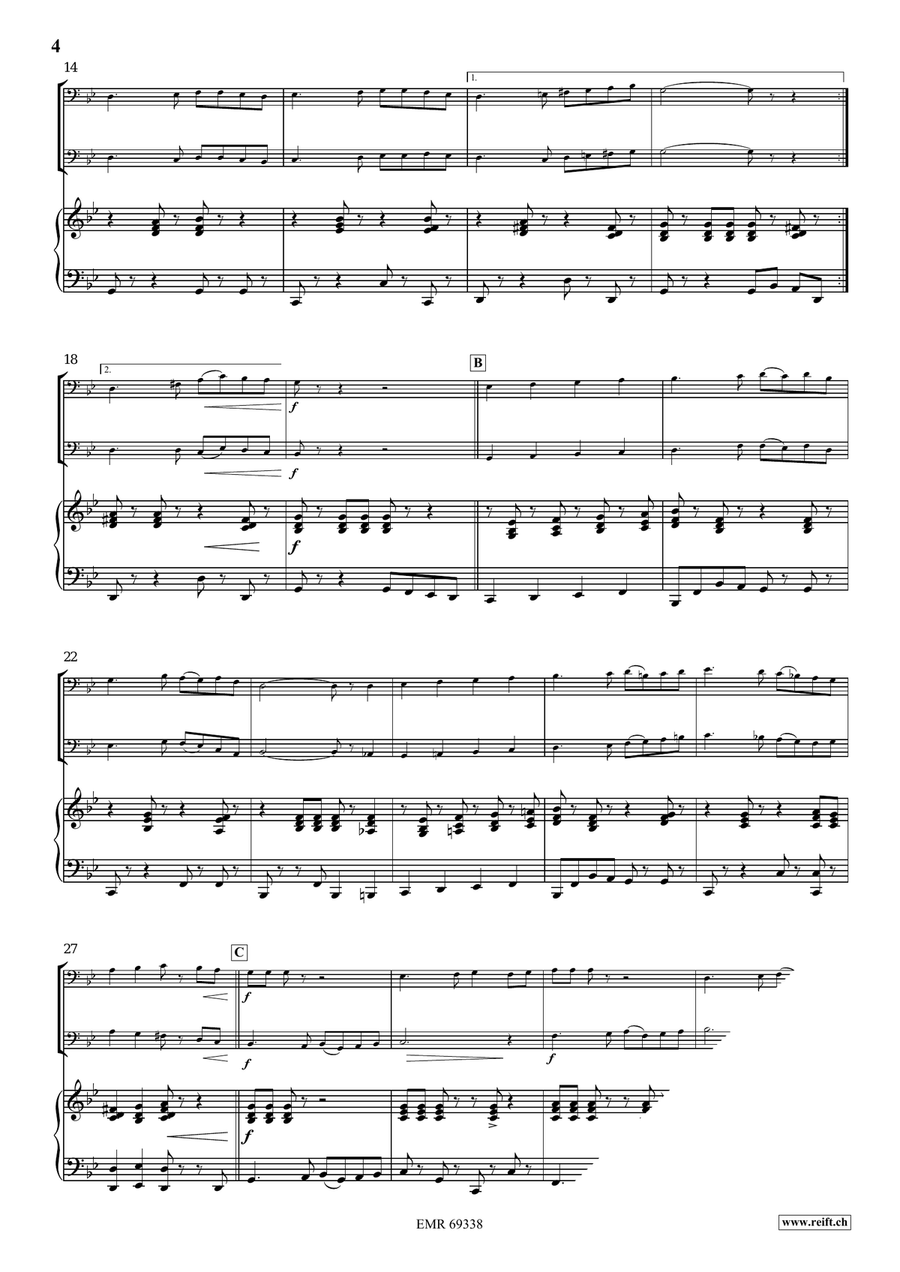 Caramba Caramba Cello scores gallery preview page 5