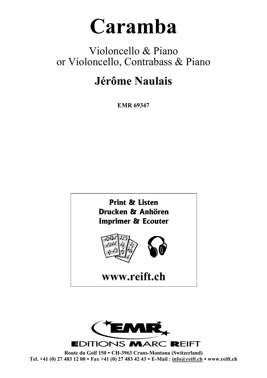 Caramba Caramba Double Bass scores gallery preview page 2