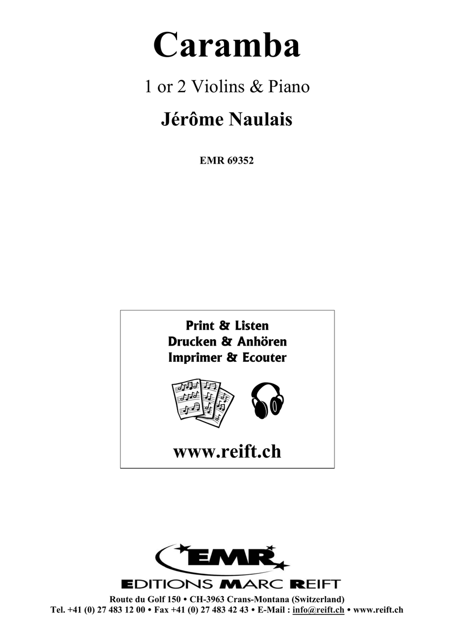 Caramba Caramba Violin scores gallery preview page 2