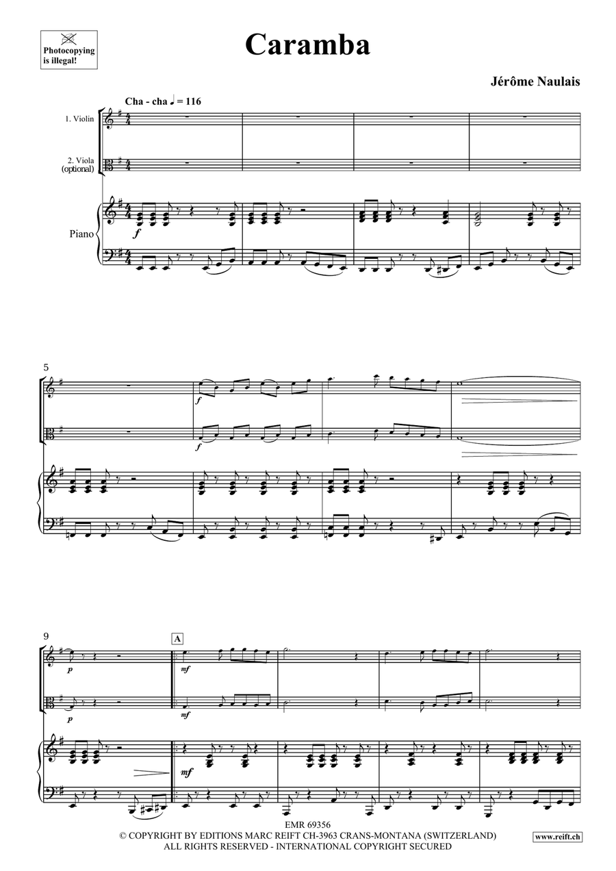 Caramba Caramba Viola scores gallery preview page 4