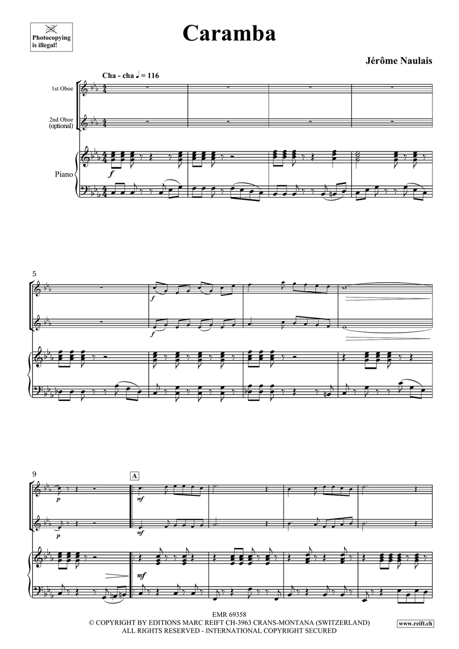 Caramba Caramba Piano Accompaniment scores gallery preview page 4