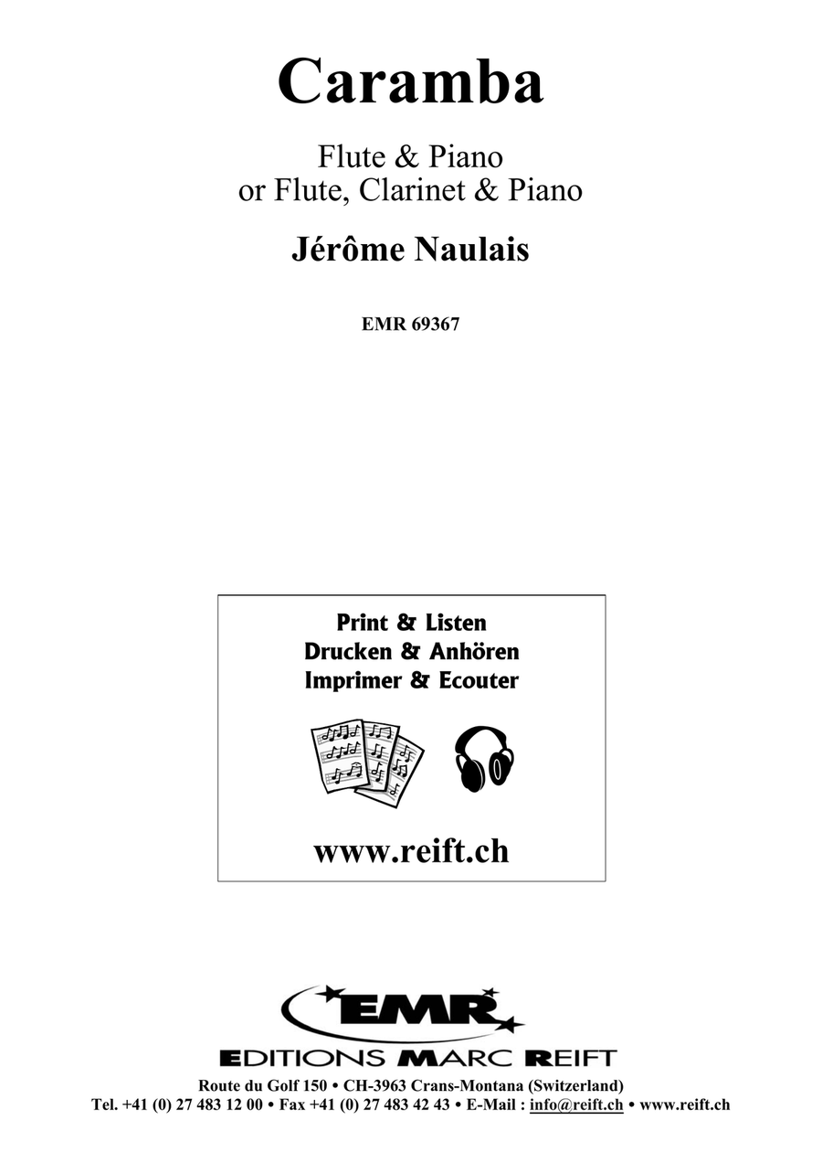 Caramba Caramba Clarinet scores gallery preview page 2