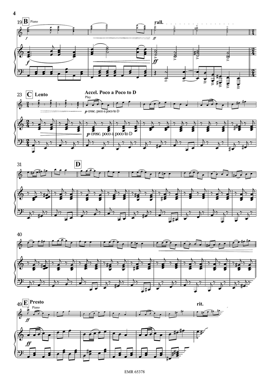 Slavonic Fantasy Slavonic Fantasy Piano Accompaniment scores gallery preview page 5