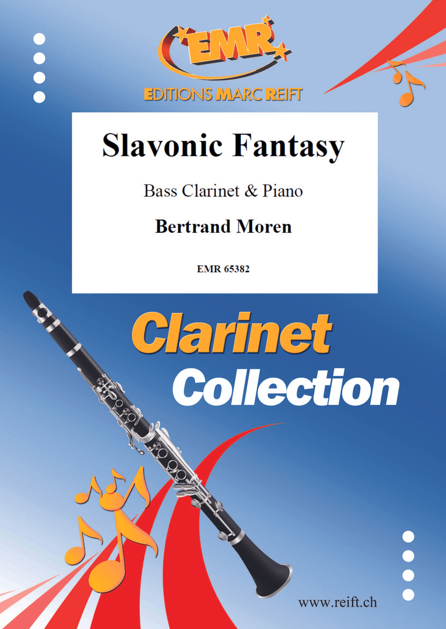 Slavonic Fantasy Slavonic Fantasy Bass Clarinet scores gallery preview page 1