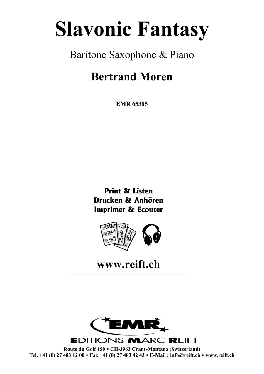 Slavonic Fantasy Slavonic Fantasy Baritone Saxophone scores gallery preview page 2