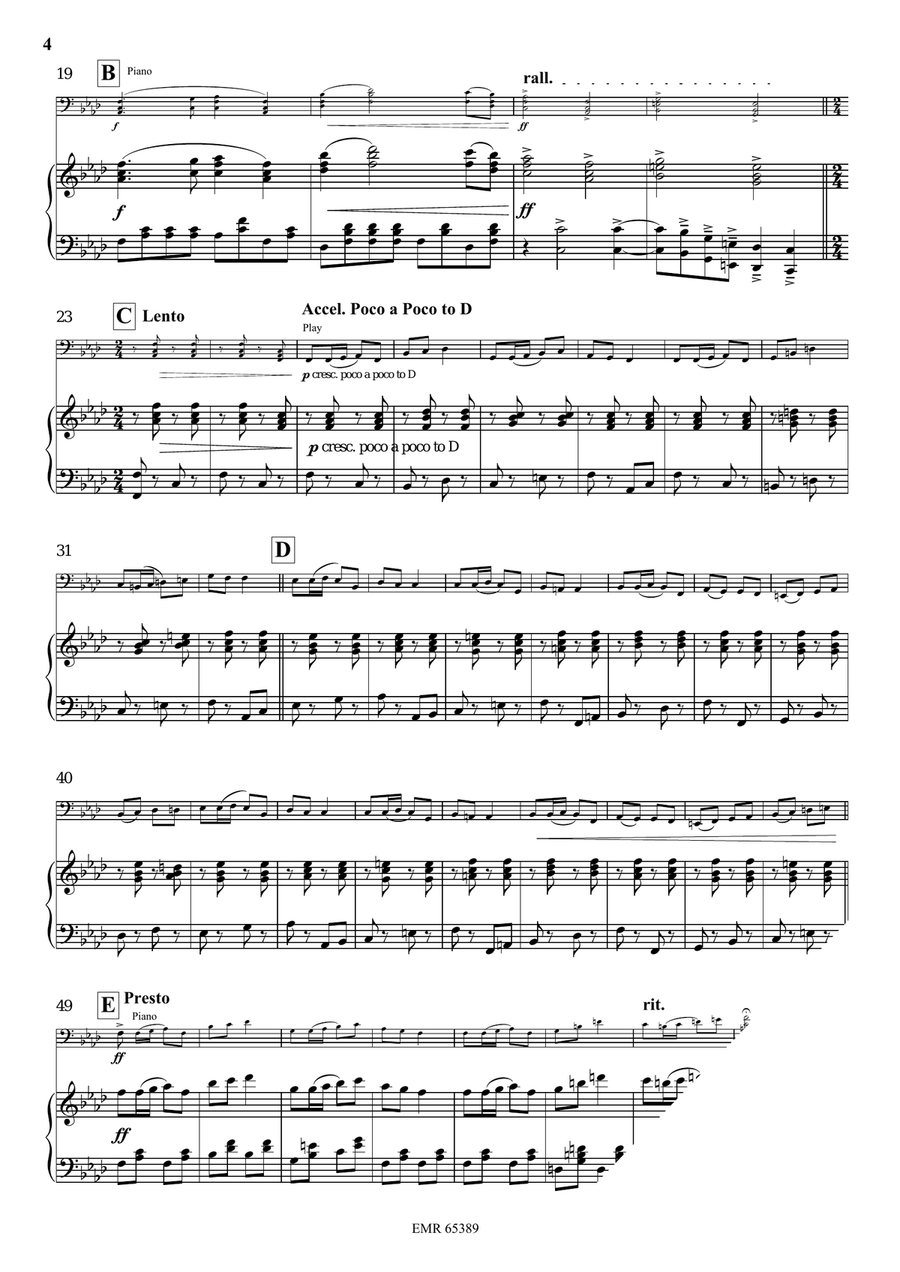 Slavonic Fantasy Slavonic Fantasy Bass Trombone scores gallery preview page 5