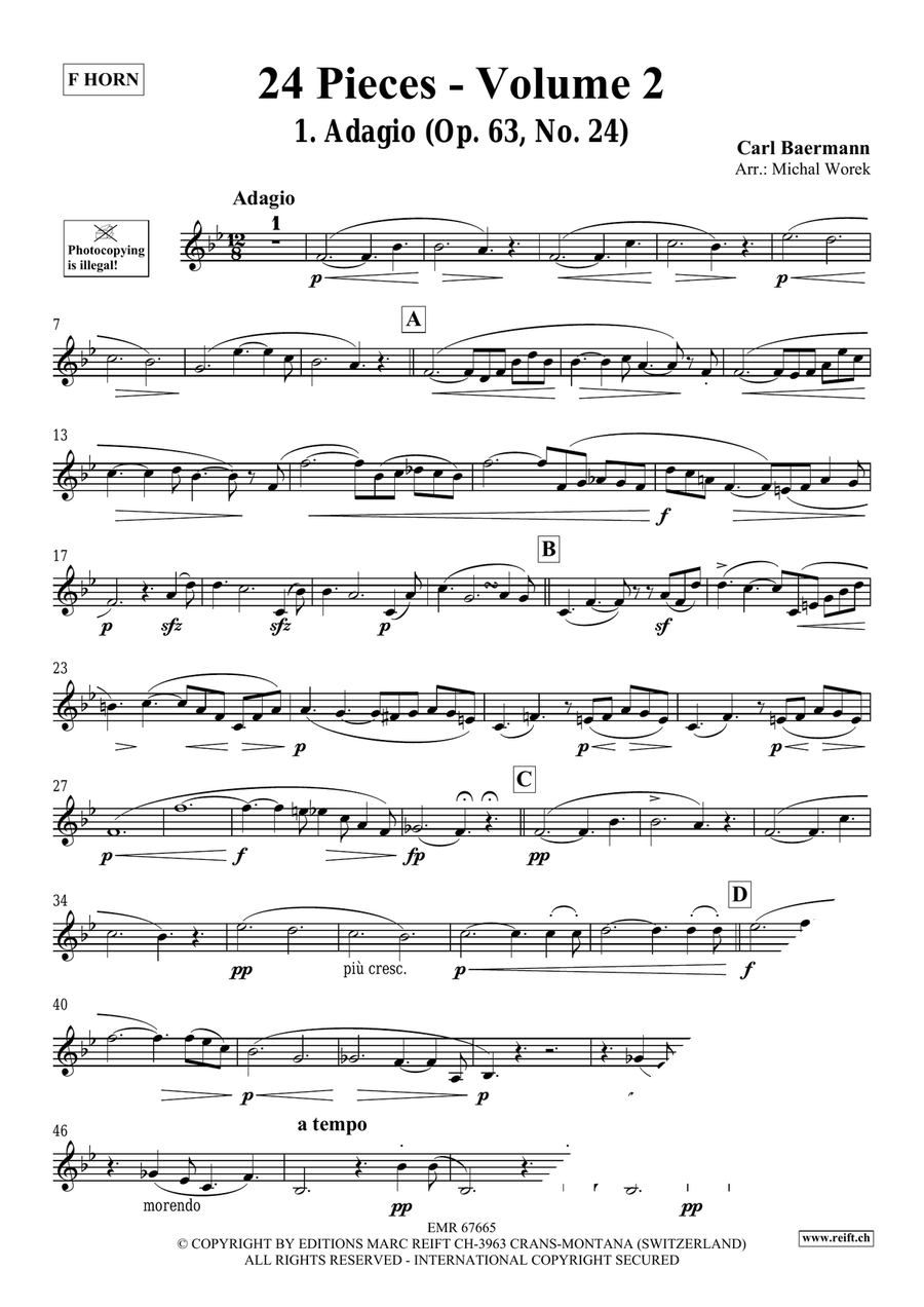 24 Pieces - Volume 2 24 Pieces - Volume 2 Horn scores gallery preview page 3