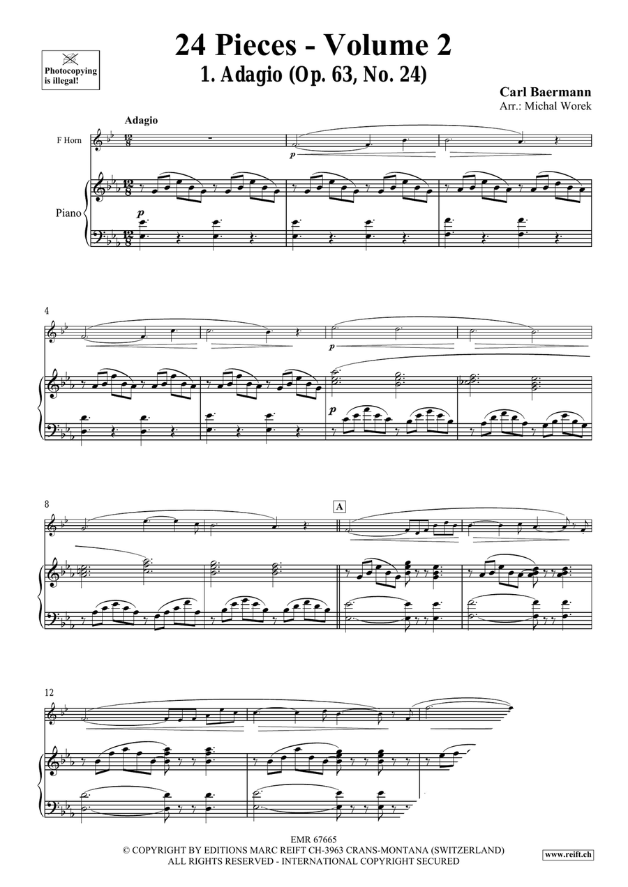 24 Pieces - Volume 2 24 Pieces - Volume 2 Horn scores gallery preview page 4