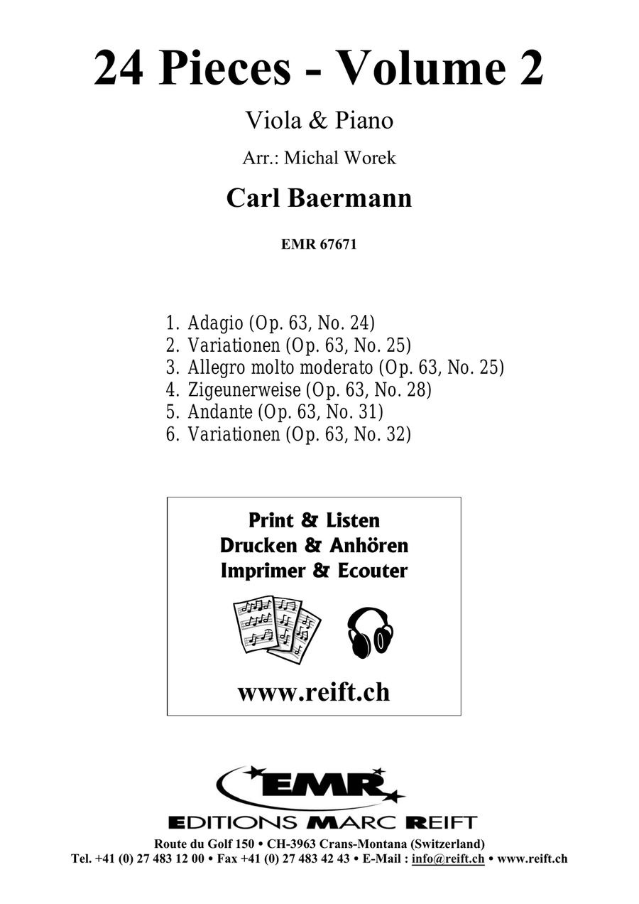 24 Pieces - Volume 2 24 Pieces - Volume 2 Piano Accompaniment scores gallery preview page 2