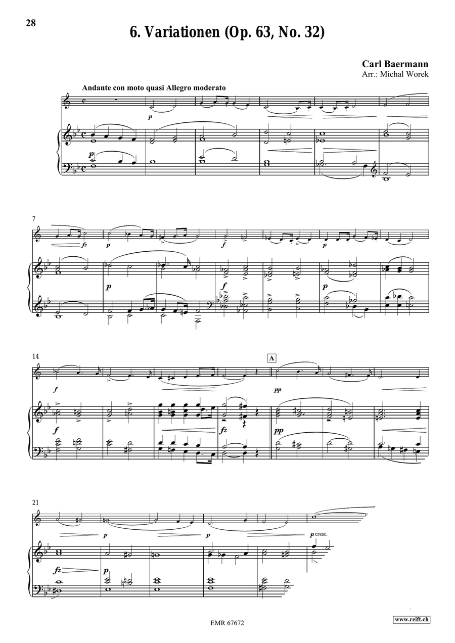 24 Pieces - Volume 2 24 Pieces - Volume 2 Bass Clarinet scores gallery preview page 9