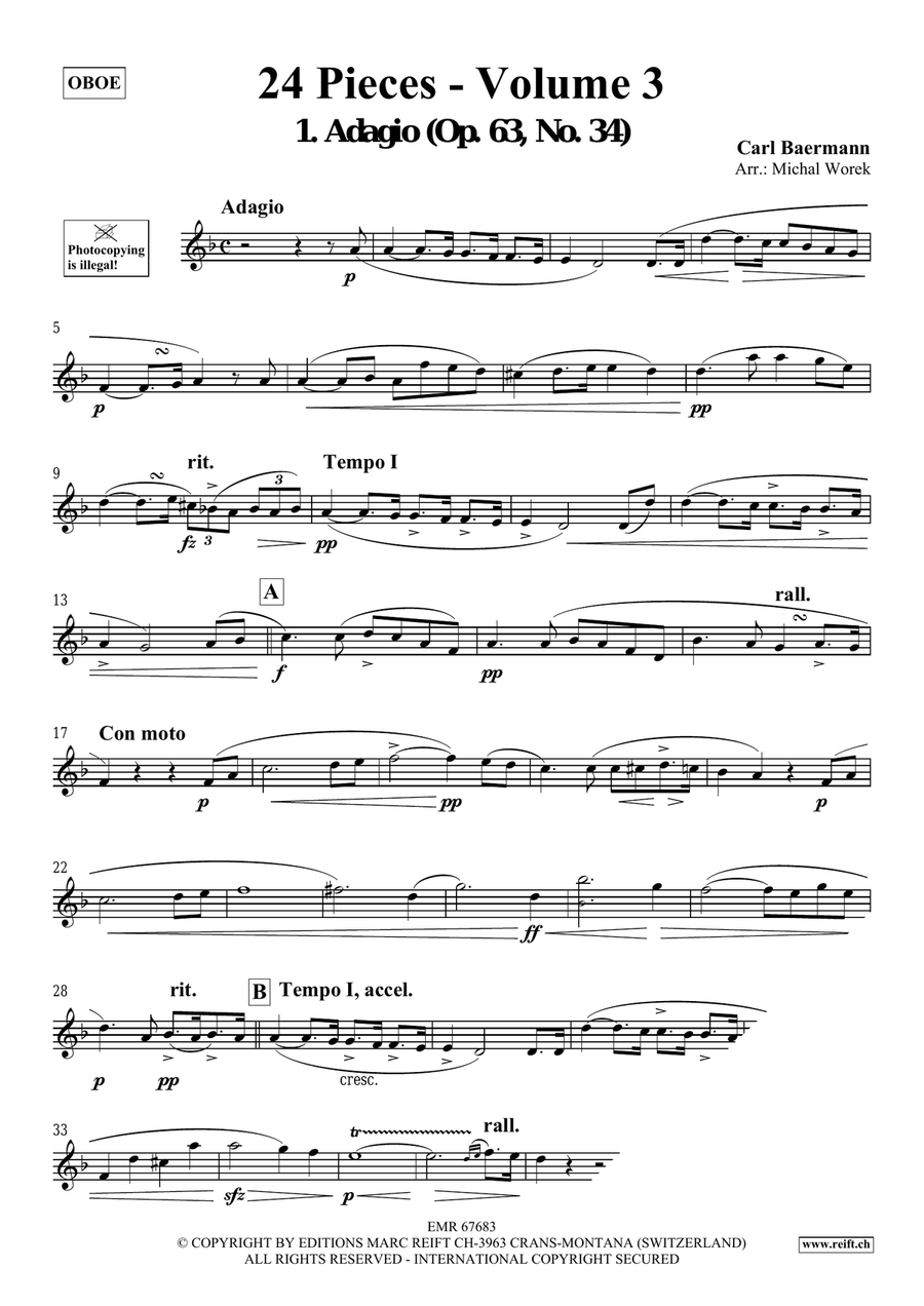24 Pieces - Volume 3 24 Pieces - Volume 3 Piano Accompaniment scores gallery preview page 3
