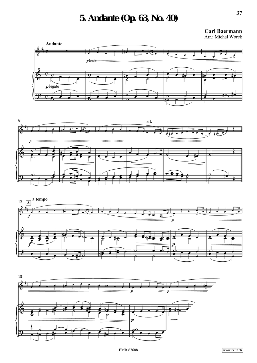 24 Pieces - Volume 3 24 Pieces - Volume 3 Bass Clarinet scores gallery preview page 8