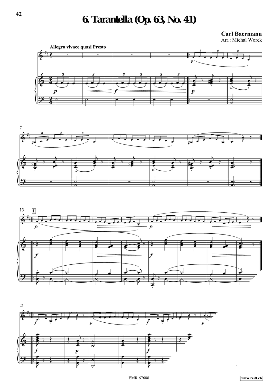 24 Pieces - Volume 3 24 Pieces - Volume 3 Bass Clarinet scores gallery preview page 9