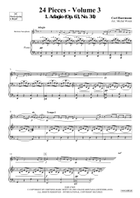 24 Pieces - Volume 3 Baritone Saxophone scores gallery preview page 4