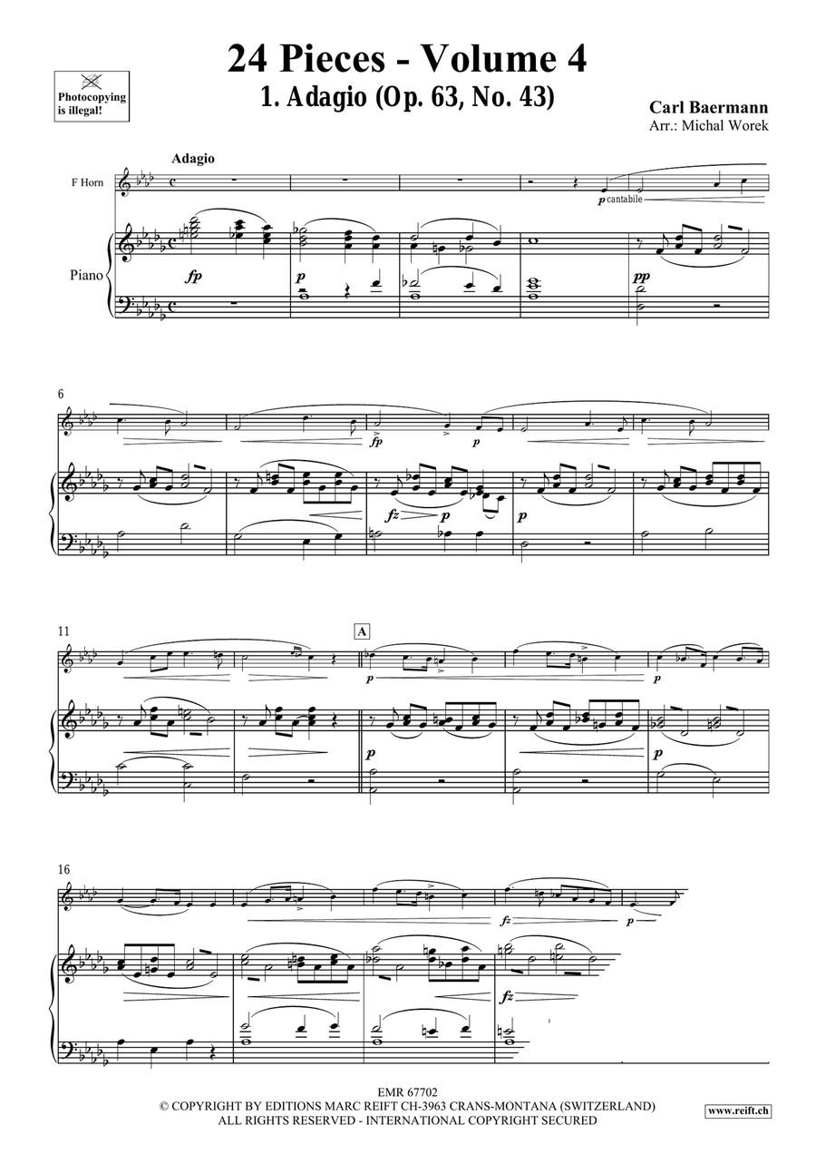 24 Pieces - Volume 4 24 Pieces - Volume 4 Horn scores gallery preview page 4