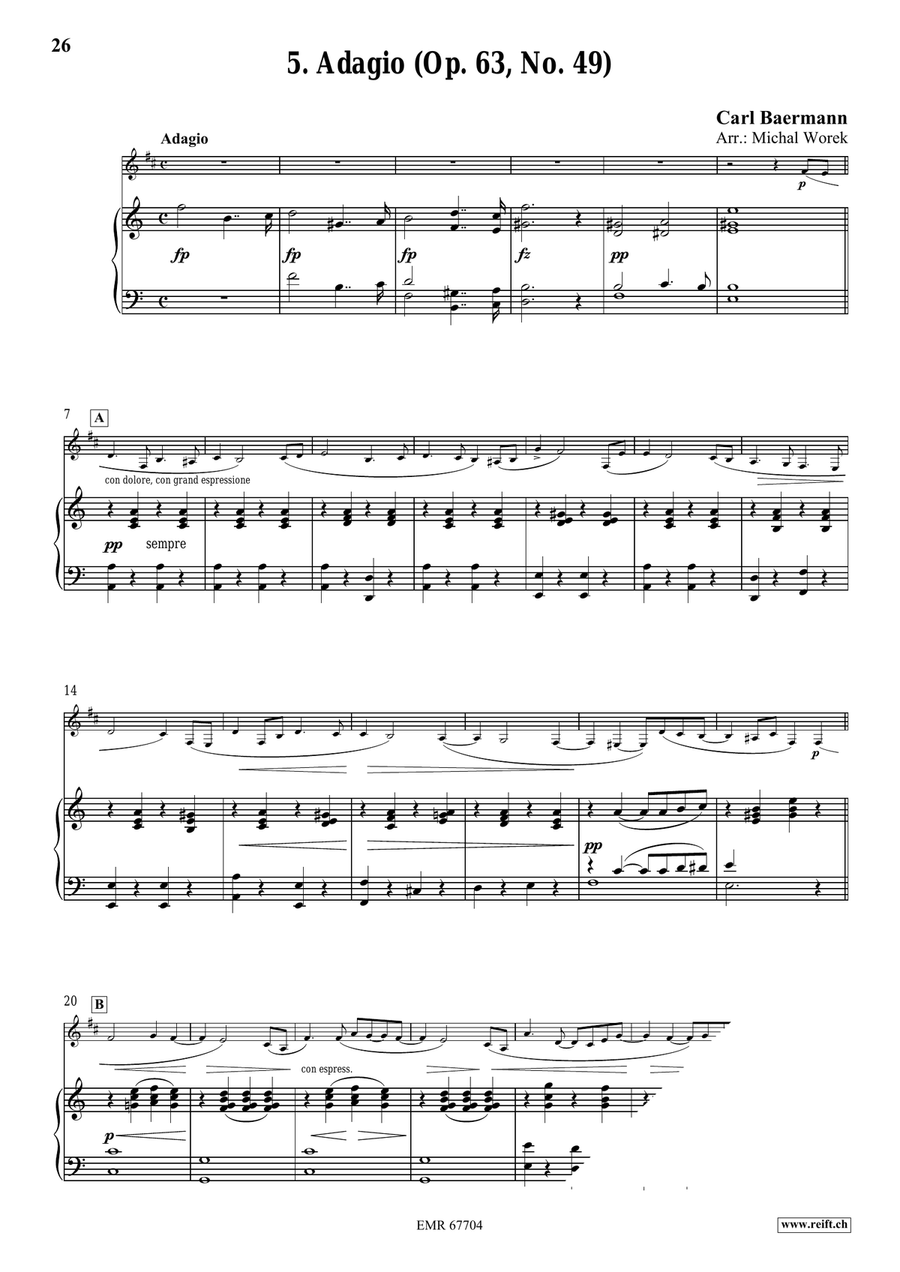 24 Pieces - Volume 4 24 Pieces - Volume 4 Bass Clarinet scores gallery preview page 8
