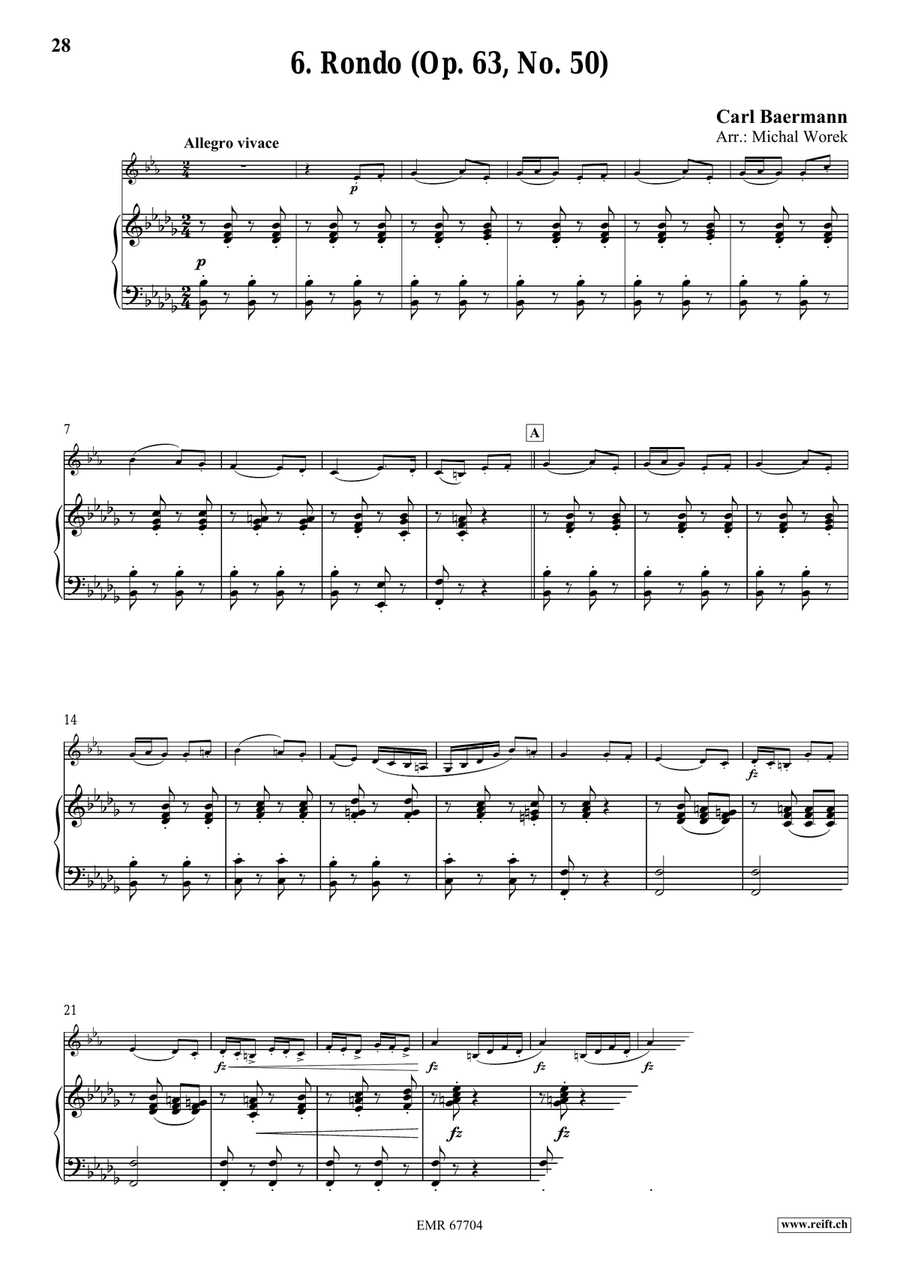 24 Pieces - Volume 4 24 Pieces - Volume 4 Bass Clarinet scores gallery preview page 9