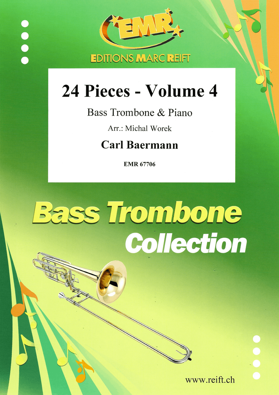24 Pieces - Volume 4 24 Pieces - Volume 4 Bass Trombone scores gallery preview page 1
