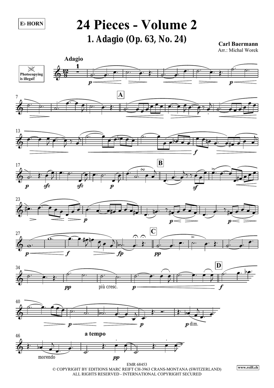 24 Pieces - Volume 2 24 Pieces - Volume 2 Horn scores gallery preview page 3