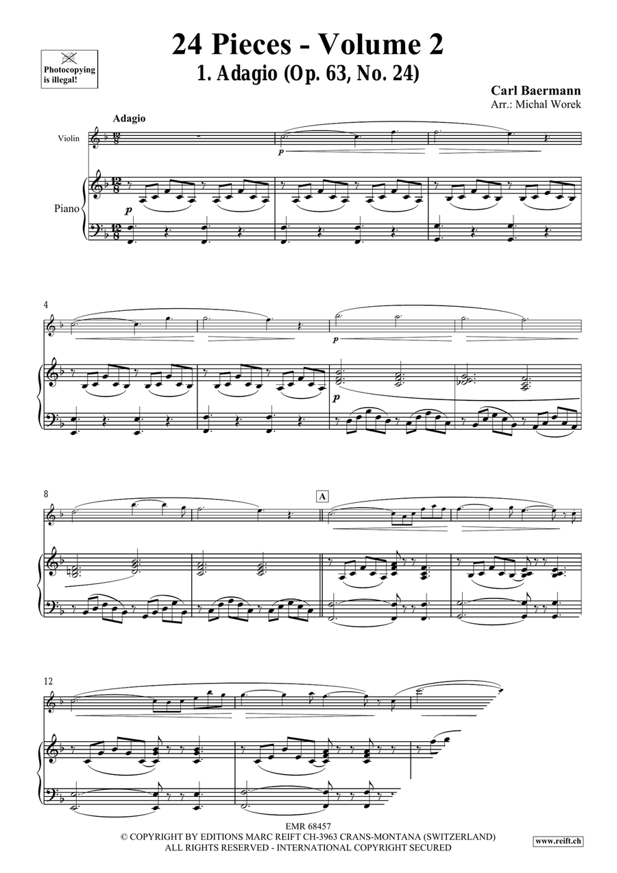 24 Pieces - Volume 2 24 Pieces - Volume 2 Violin Solo scores gallery preview page 4