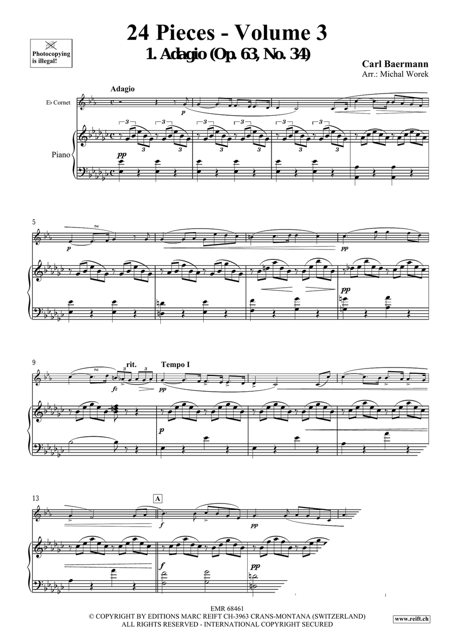 24 Pieces - Volume 3 24 Pieces - Volume 3 Cornet scores gallery preview page 4