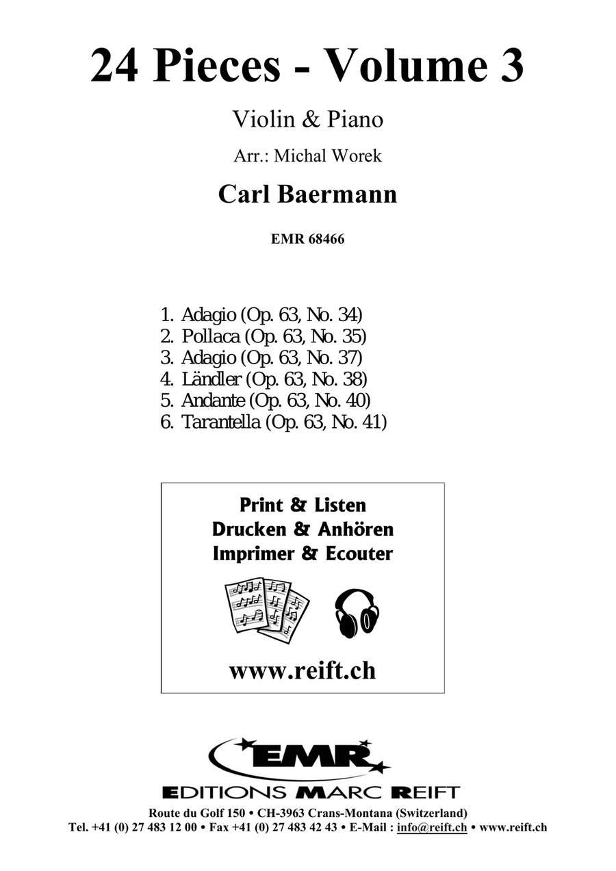 24 Pieces - Volume 3 24 Pieces - Volume 3 Violin Solo scores gallery preview page 2