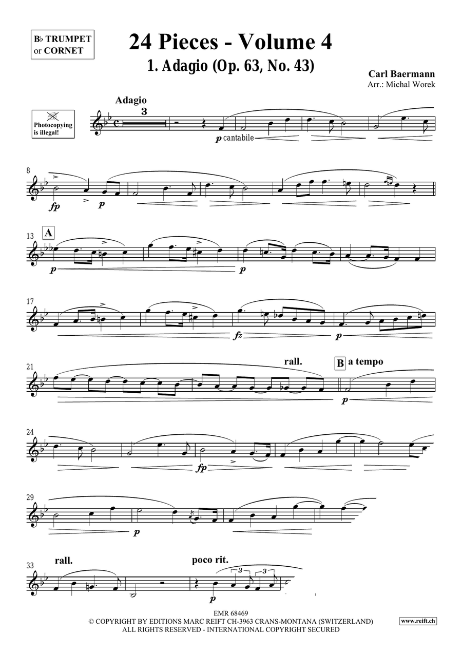 24 Pieces - Volume 4 24 Pieces - Volume 4 Cornet scores gallery preview page 3