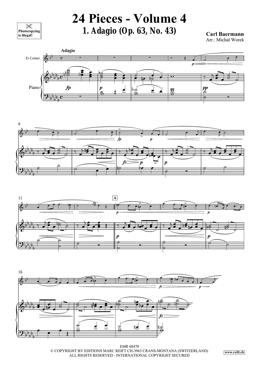 24 Pieces - Volume 4 24 Pieces - Volume 4 Cornet scores gallery preview page 4