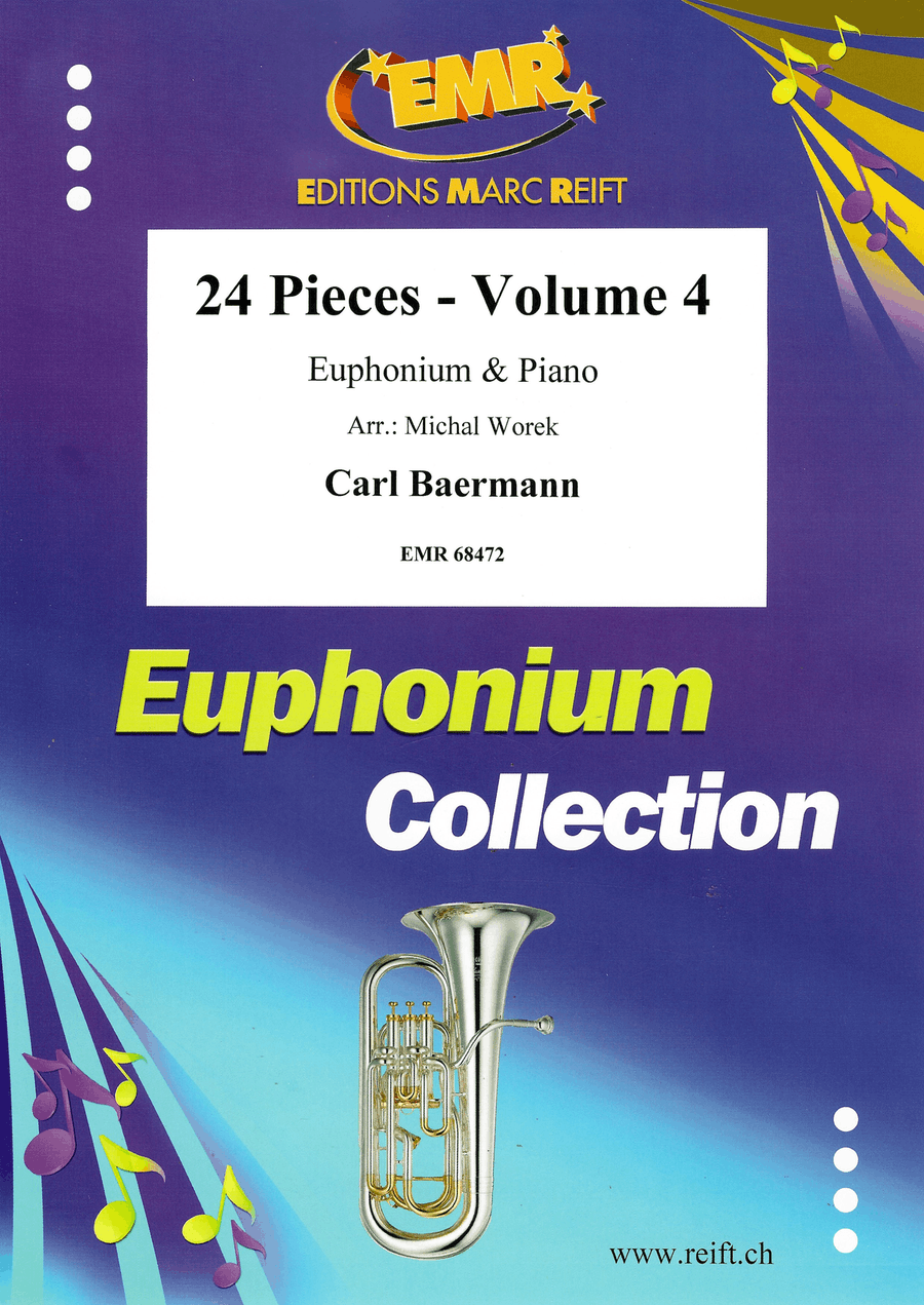 24 Pieces - Volume 4 24 Pieces - Volume 4 Euphonium scores gallery preview page 1