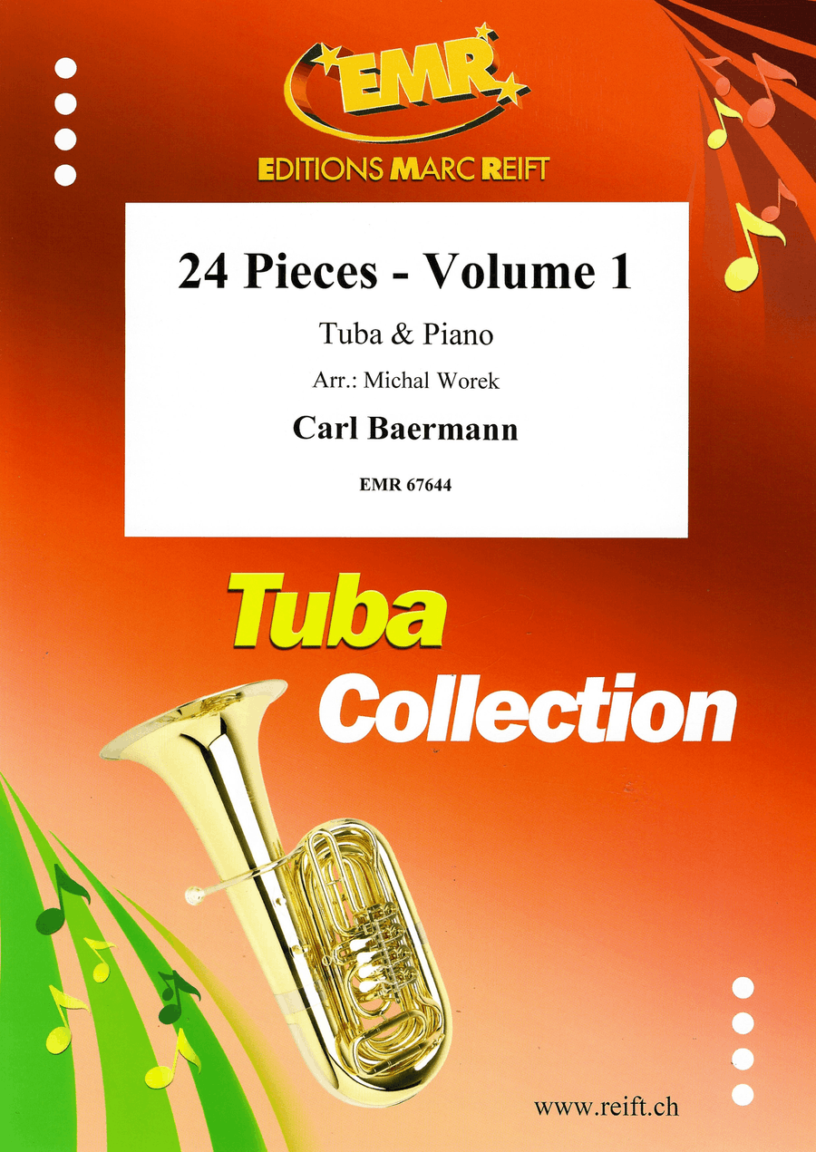 24 Pieces - Volume 1 24 Pieces - Volume 1 Tuba scores gallery preview page 1