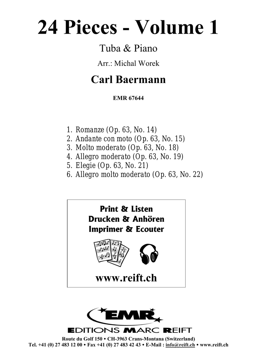 24 Pieces - Volume 1 24 Pieces - Volume 1 Tuba scores gallery preview page 2