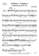 24 Pieces - Volume 1 Bass Clarinet scores gallery preview page 3