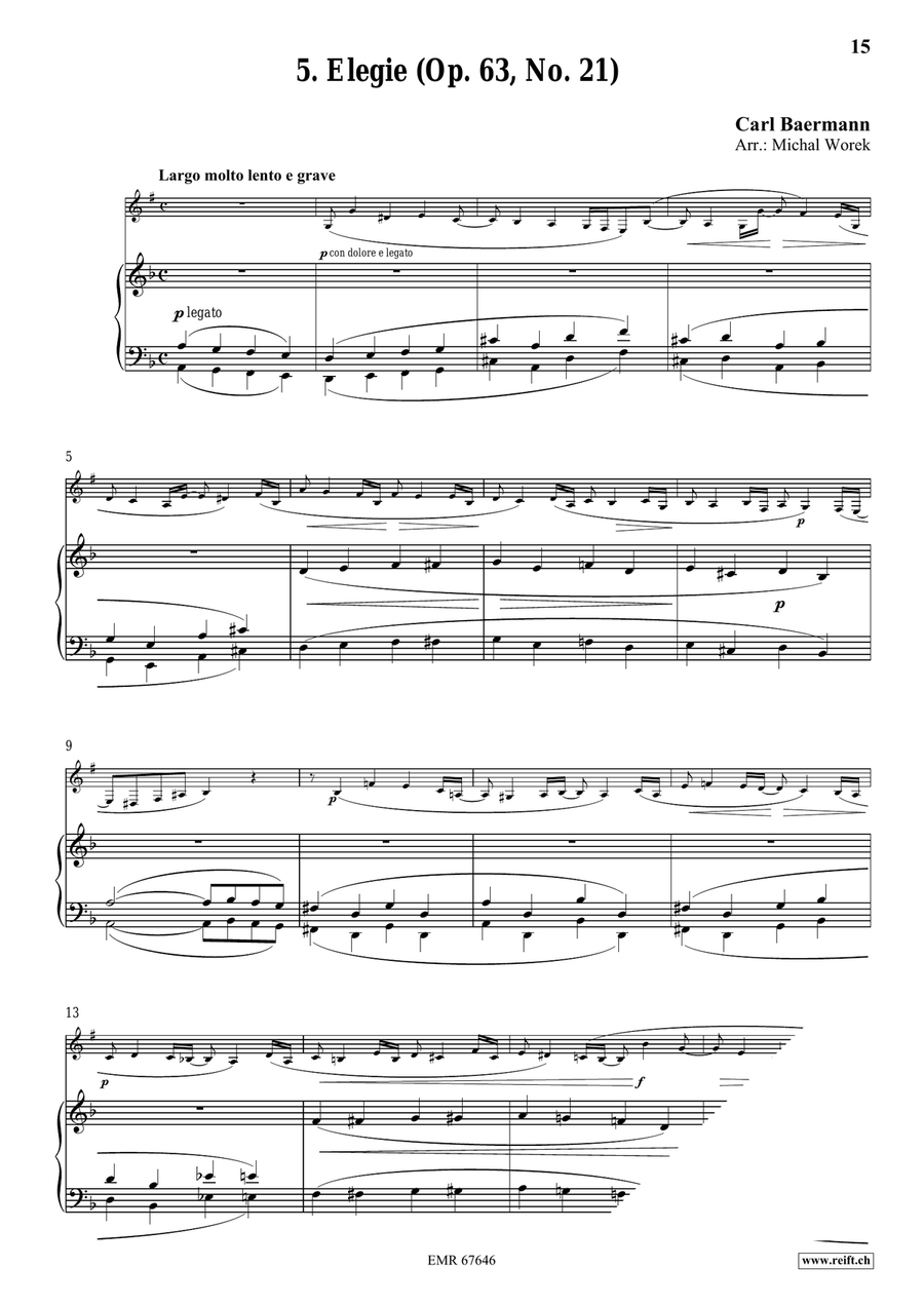 24 Pieces - Volume 1 24 Pieces - Volume 1 Bass Clarinet scores gallery preview page 8