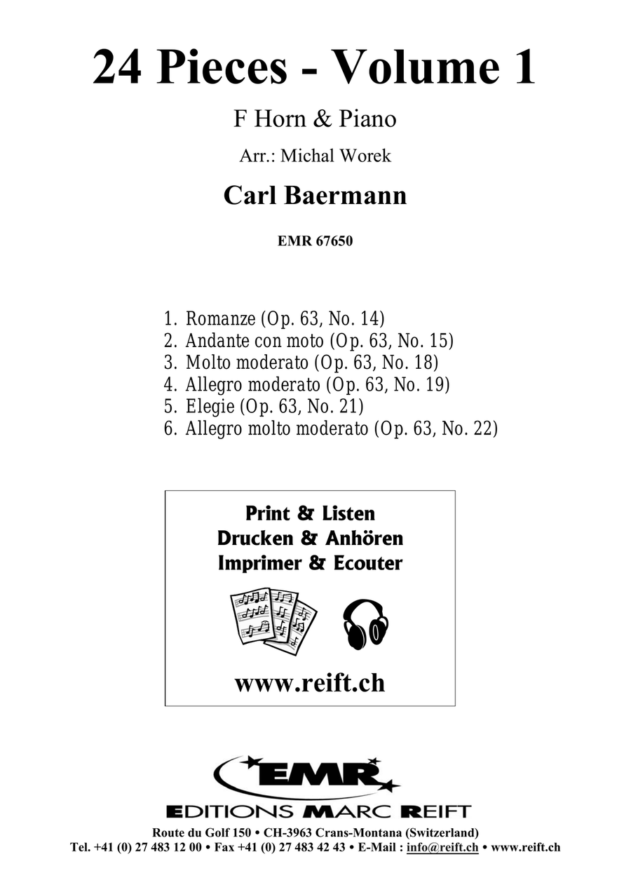 24 Pieces - Volume 1 24 Pieces - Volume 1 Horn scores gallery preview page 2