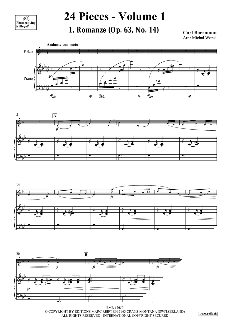 24 Pieces - Volume 1 24 Pieces - Volume 1 Horn scores gallery preview page 4