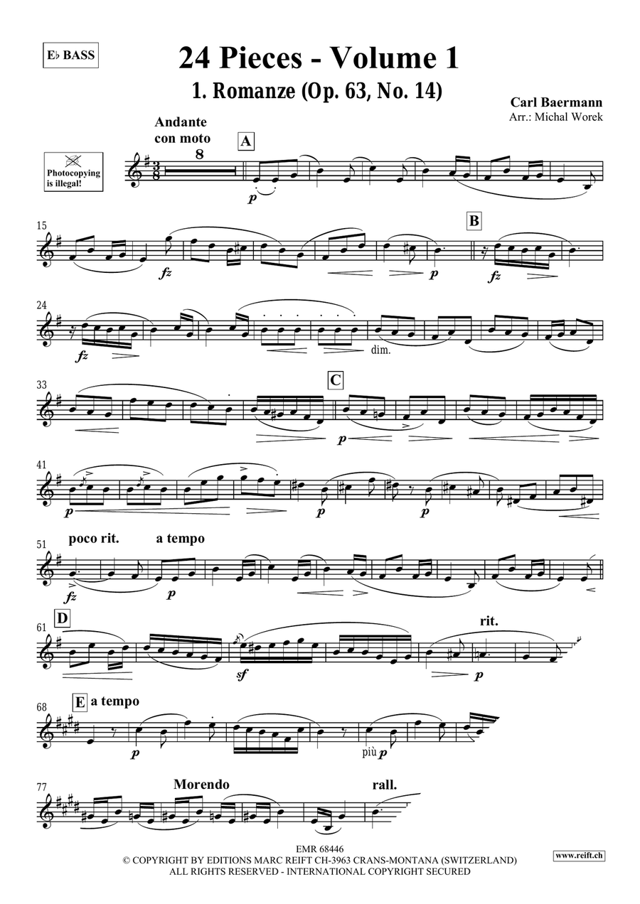 24 Pieces - Volume 1 24 Pieces - Volume 1 Voice Solo scores gallery preview page 3