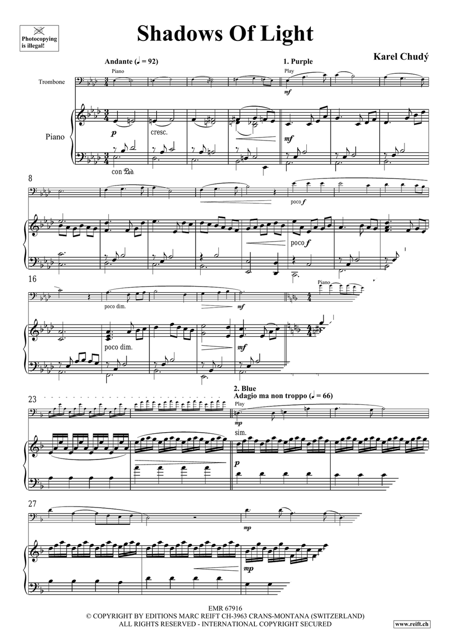 Shadows Of Light Shadows Of Light Piano Accompaniment scores gallery preview page 5