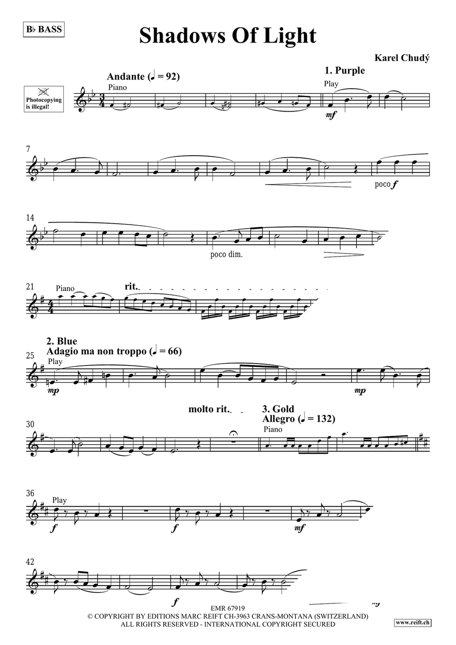 Shadows Of Light Shadows Of Light Voice Solo scores gallery preview page 4