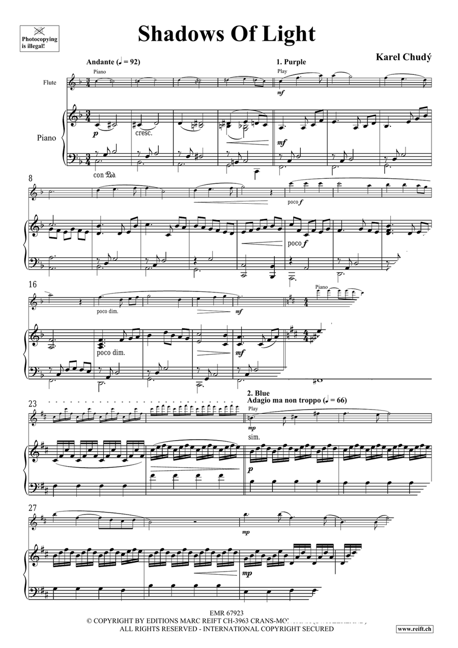 Shadows Of Light Shadows Of Light Flute Solo scores gallery preview page 5