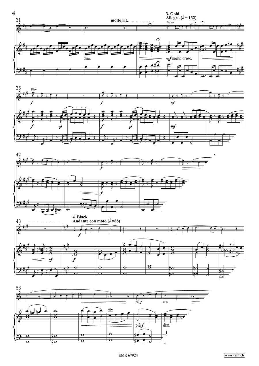 Shadows Of Light Shadows Of Light Violin Solo scores gallery preview page 6
