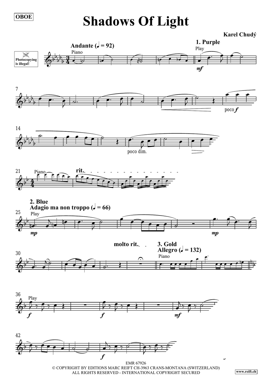 Shadows Of Light Shadows Of Light Piano Accompaniment scores gallery preview page 4