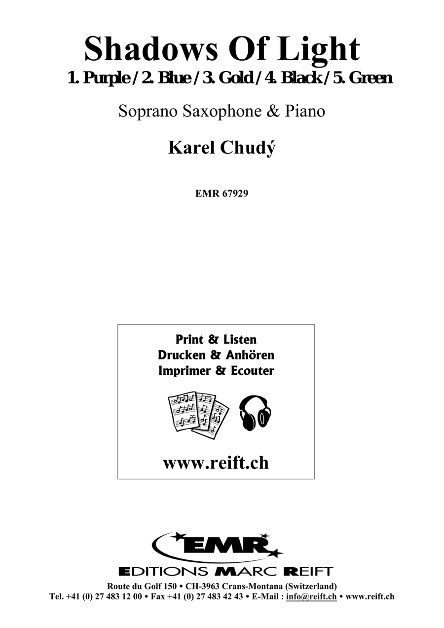 Shadows Of Light Shadows Of Light Soprano Saxophone scores gallery preview page 2