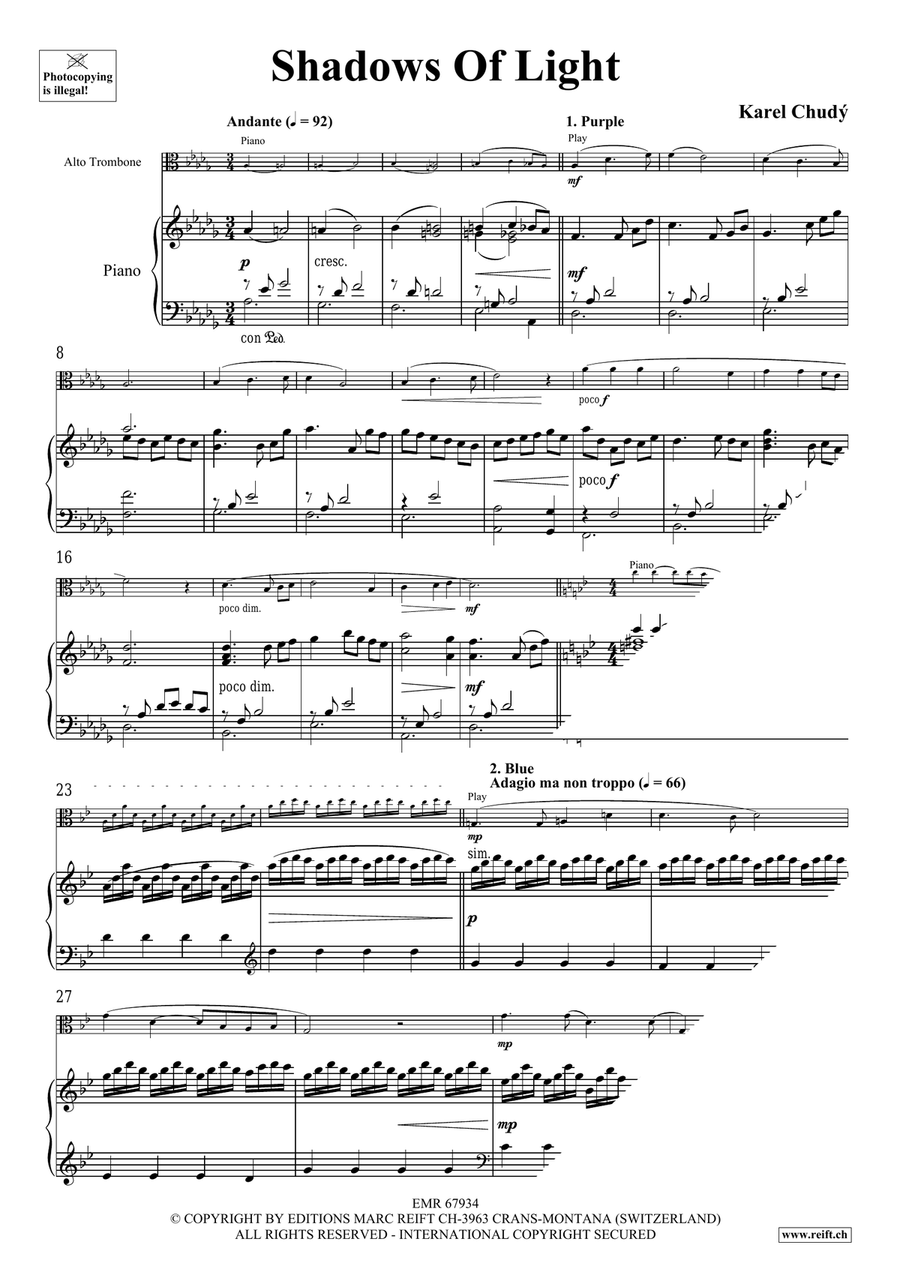 Shadows Of Light Shadows Of Light Piano Accompaniment scores gallery preview page 5