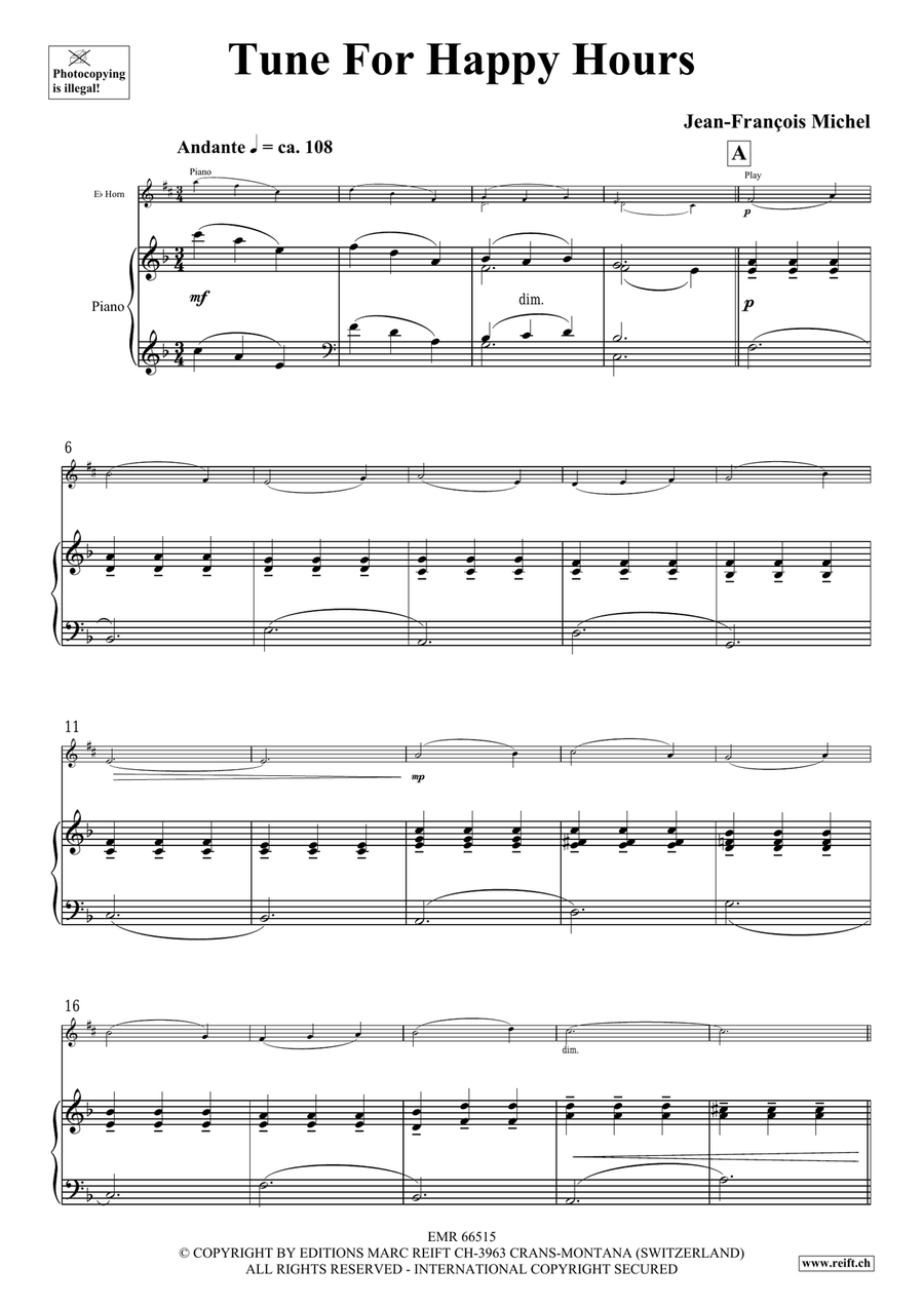 Tunes For Happy Hours Tunes For Happy Hours Horn scores gallery preview page 4