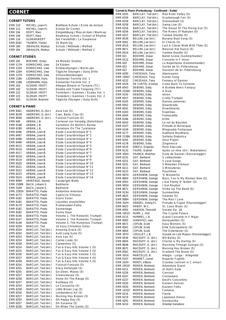 Tunes For Happy Hours Tunes For Happy Hours Cornet scores gallery preview page 7