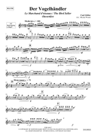 Der Vogelhändler Flute Solo scores gallery preview page 3
